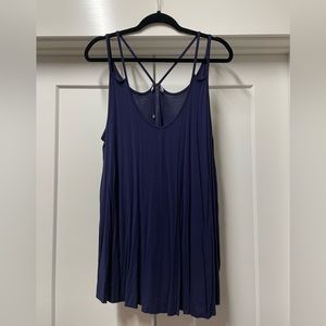 Navy blue tank top